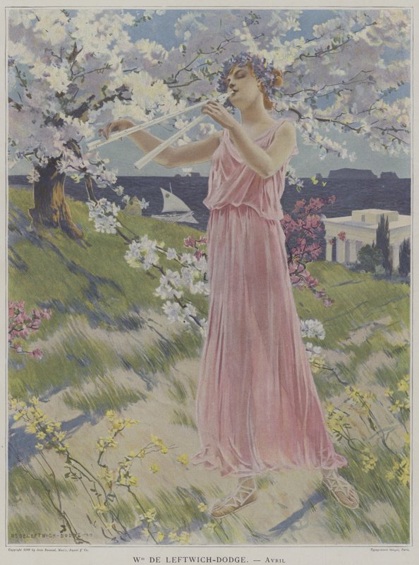April by after William de Leftwich Dodge