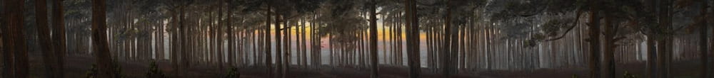 The Times of Day: The Evening, 1821-1822 (Caspar David Friedrich)
