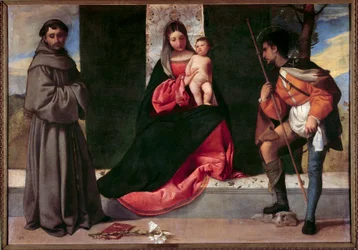 The Virgin and Child between Saint Anthony of Padua and Saint Roch