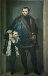 Portrait of Giuseppe da Porto with His Son Adriano