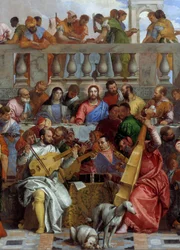 Central detail of Les Noces de Cana