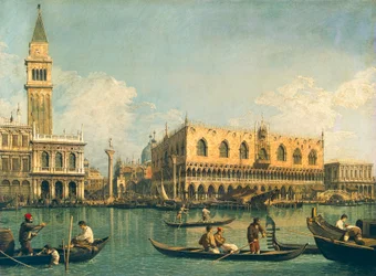 The Molo from Bacino di San Marco on Ascension Day