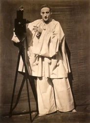 Mime Debureau as Pierrot