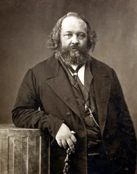 Portrait of Mikhail Alexandrovich Bakunin