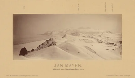 Jan Mayen, Southern Part from Danielsen-Berg