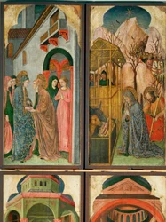 12 scenes from the life of the Virgin