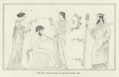 Group from an Ancient Greek Vase