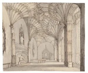 The Dining Room at Arbury Hall, Nuneaton, Warwickshire