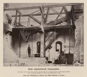 Boulton & Watt single-action pumping engine