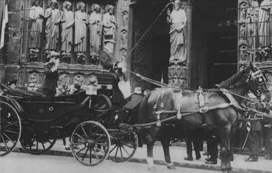 Alphonse XIII at Notre-Dame