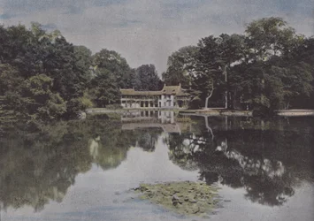 The Petit Trianon, View of the Hamlet and the Lake