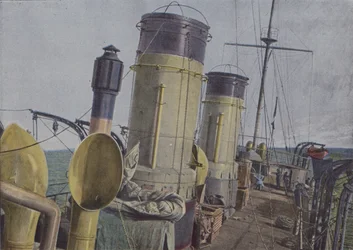 The Rolling on Board a Battleship