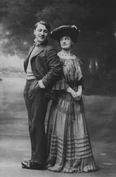 Sacha Guitry and Charlotte Lyses