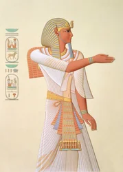 Portrait of Pharaoh Mienptah-Hotephimat