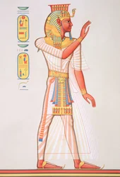 Portrait of Ramesses III (c.1184-1153 BC) from 