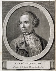 Captain James Cook, Member of the Royal Society of London
