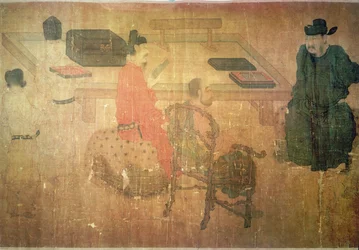 Three Well-Read Men from Lieou-Li T