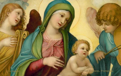 Madonna and Child with Angels
