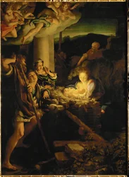 Holy Night. Adoration of the Shepherds