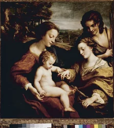 The Mystic Marriage of Saint Catherine