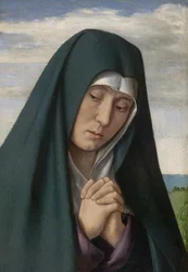 Fragment from Christ Carrying the Cross: Mourning Virgin