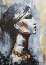 Woman "Shadow of Wisdom" Original