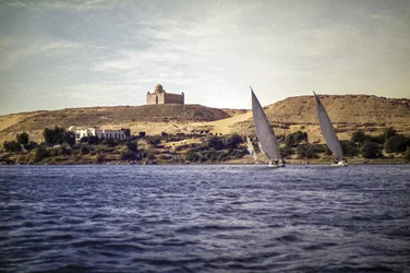 Boats on the Nile