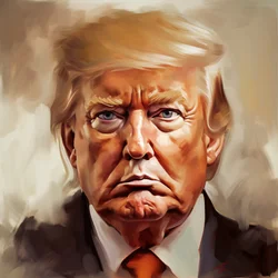 Donald Trump Painting