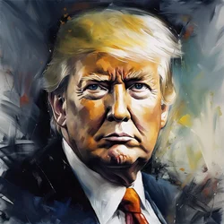 Donald Trump Painting