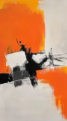 Orange painting