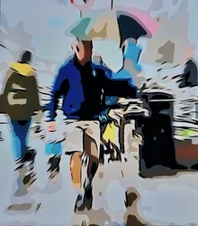 Urban Multicolor Rain