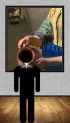 Der Betrachter ist im Bild(e)