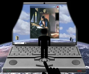 Der Blick aus dem Fenster (aus der Serie: Windows)