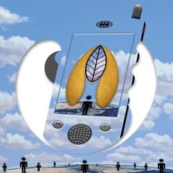 "...seit ein Gespräch wir sind..." (aus der Serie Skyphone)