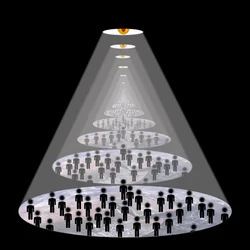 Kommen und Gehen (aus der Serie Lichtungswechsel)