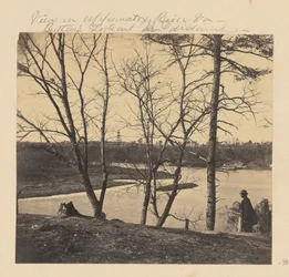 View on Appomattox River, Virginia. Butler