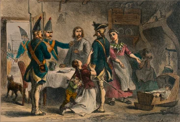 Conscription of German Soldiers for Service in America