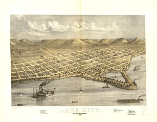 Lake City, Wabasha Co., Minnesota 1867