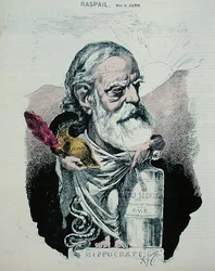 Caricature of Francois Vincent Raspail c.1870