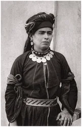 Kurdish Lady in Her Best Costume, Iraq