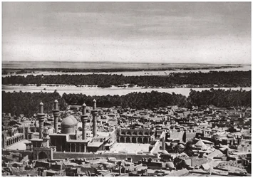 The Kadhimiya, the Holy City Near Baghdad, from an Aeroplane, Iraq