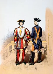 Royal guard to the king, and cavalier