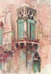 Palazzo Priuli Angle Window