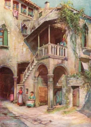Staircase of Loredan Palace