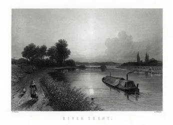 The River Trent, England