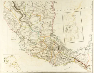 A New Map of Mexico and Adjacent Provinces