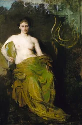 Half Draped Figure