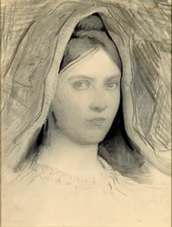 Head of Mary B. Thayer