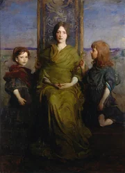 Virgin Enthroned, 1891