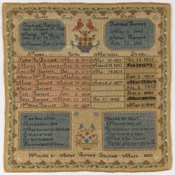 Family Register Sampler